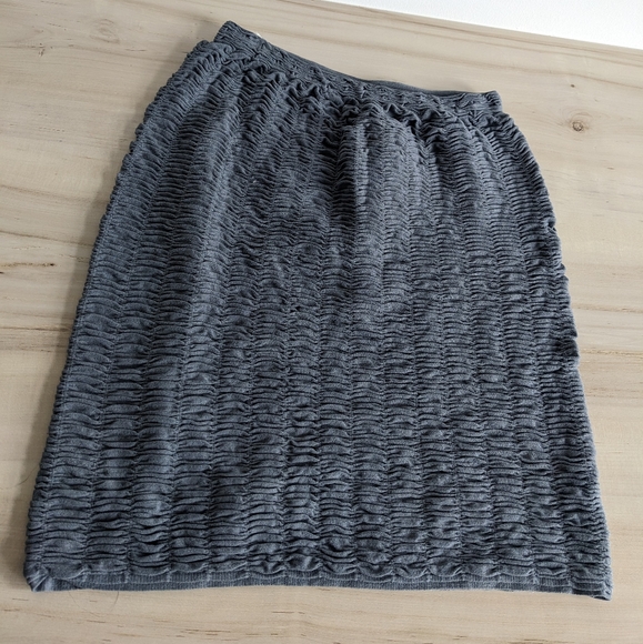 Poof Excellence grey stretch skirt - Picture 3 of 3